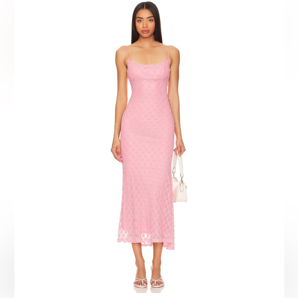 Bardot adoni midi dress